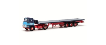 Herpa 87MBS026499 - H0 - Scania Vabis Pritschen-Sattelzug LB 76 Malcolm